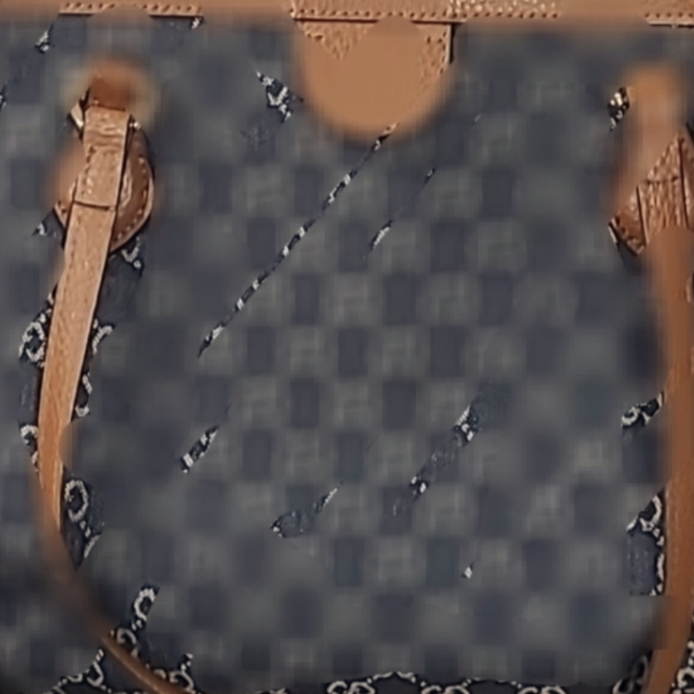 Denim tote